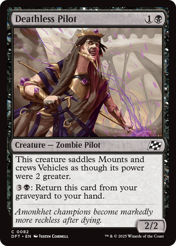 Deathless Pilot [Aetherdrift] | Gate City Games LLC