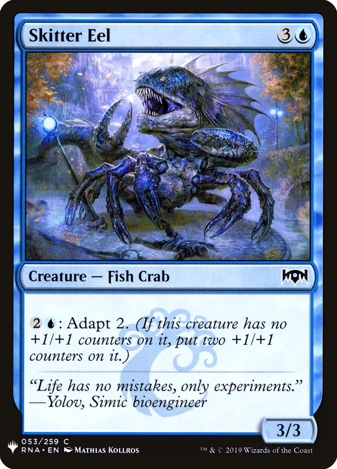 Skitter Eel [Mystery Booster] | Gate City Games LLC