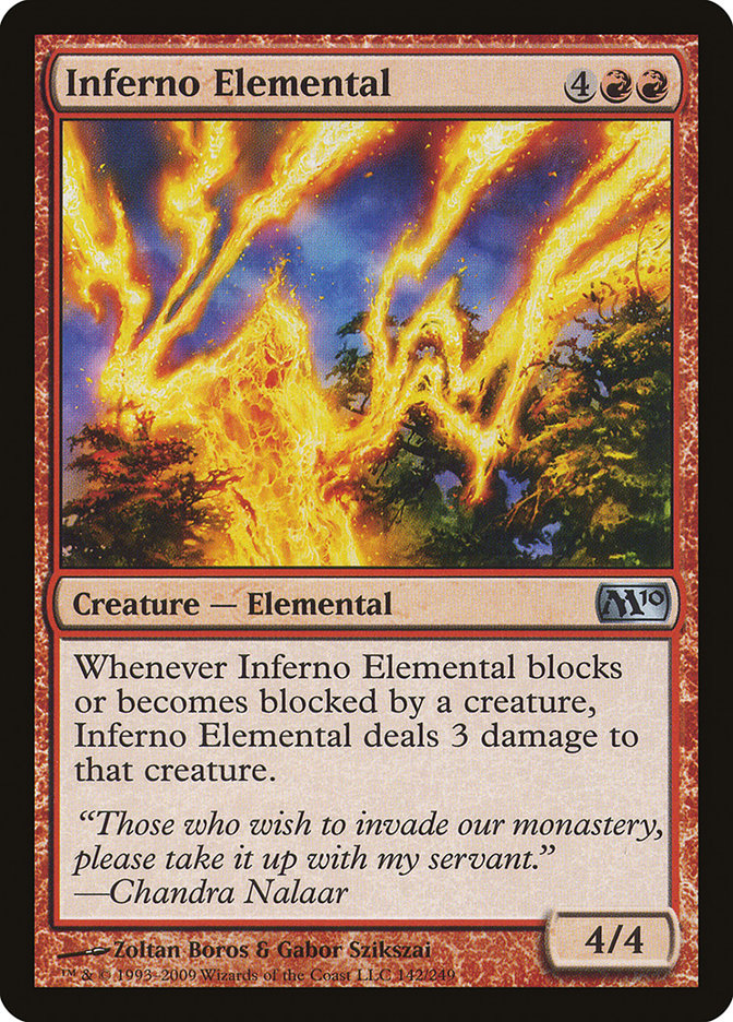 Inferno Elemental [Magic 2010] | Gate City Games LLC