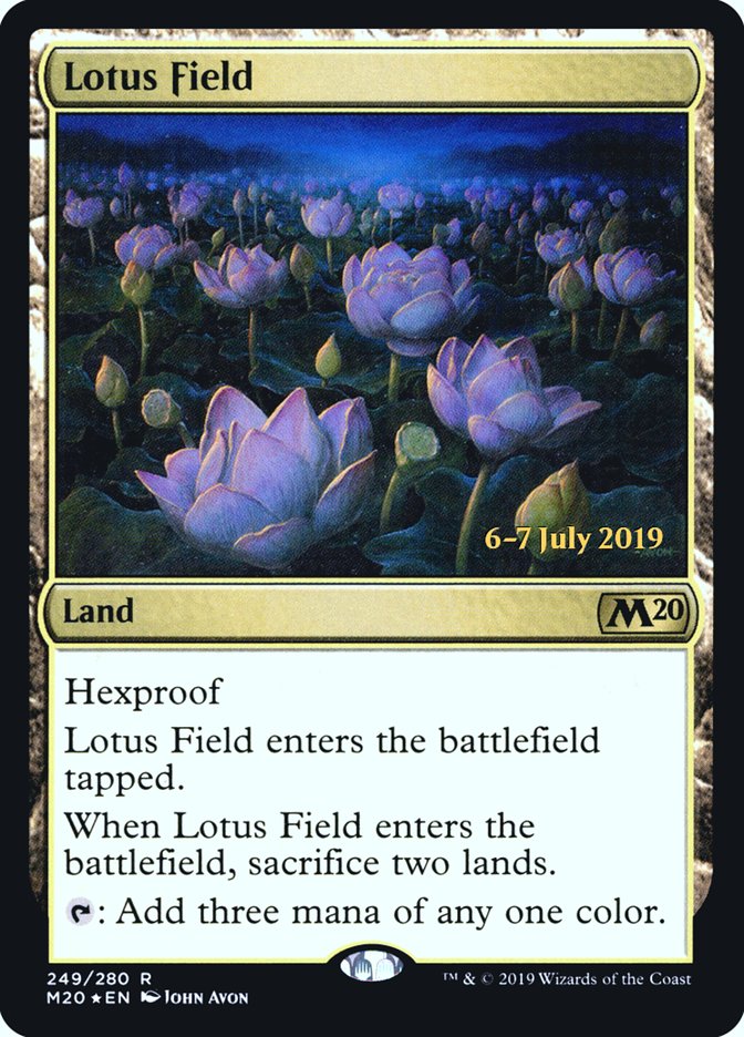 Lotus Field [Core Set 2020 Prerelease Promos] | Gate City Games LLC