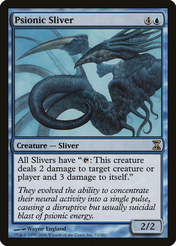 Psionic Sliver [Time Spiral] | Gate City Games LLC