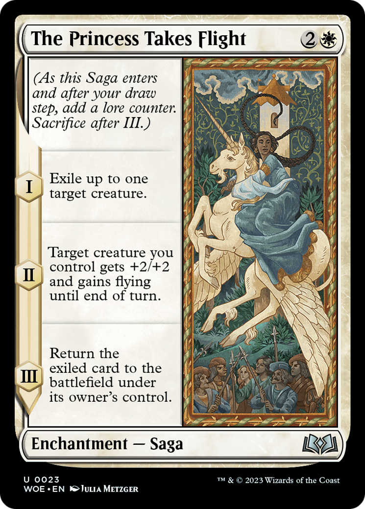 The Princess Takes Flight [Wilds of Eldraine] | Gate City Games LLC