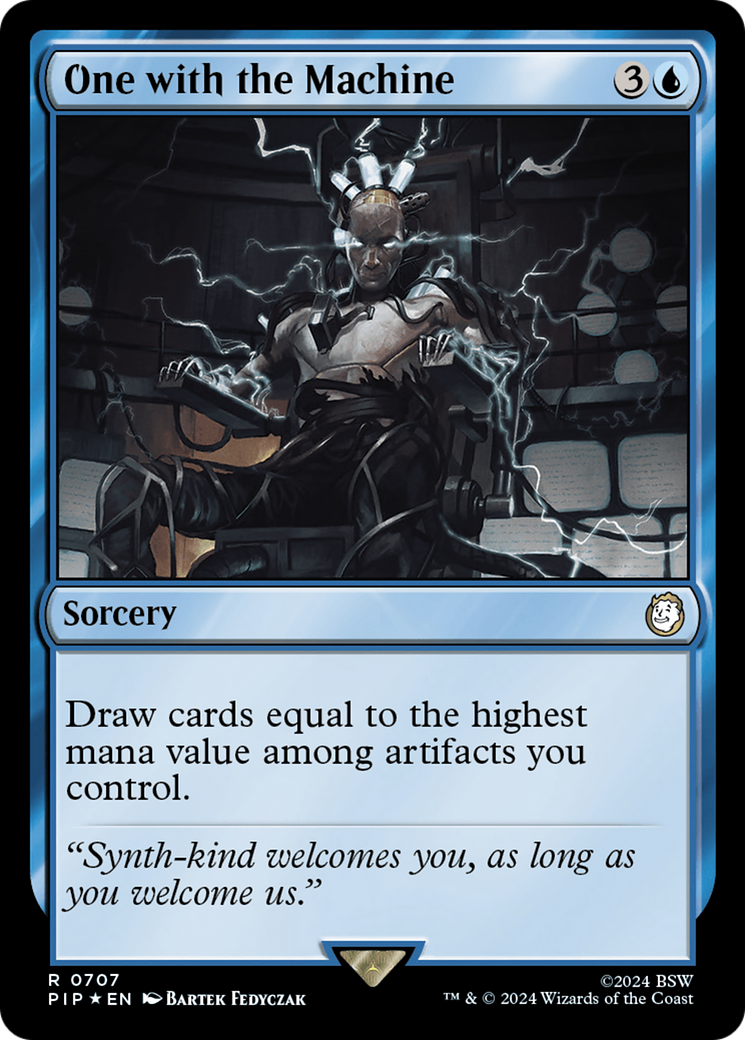 One with the Machine (Surge Foil) [Fallout] | Gate City Games LLC