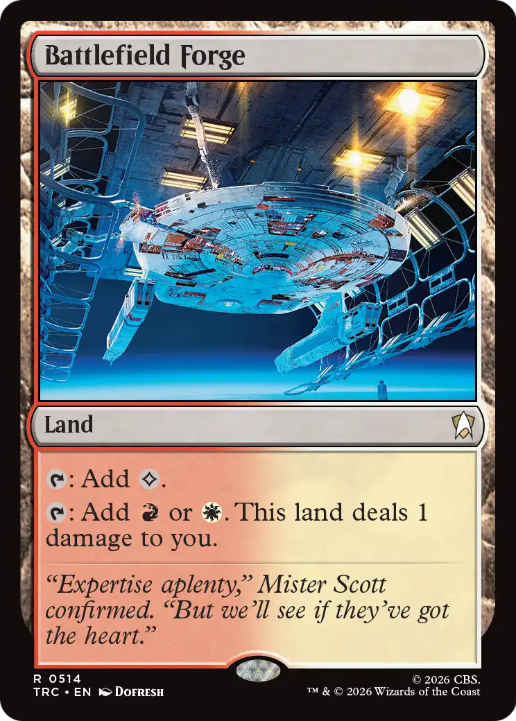 Battlefield Forge [Star Trek Commander] | Gate City Games LLC