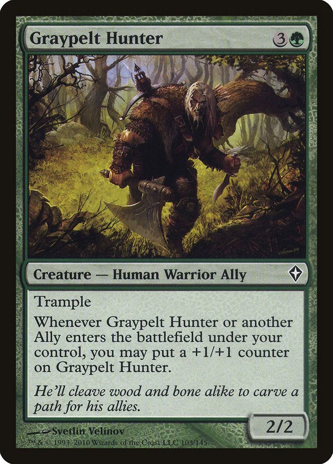 Graypelt Hunter [Worldwake] | Gate City Games LLC