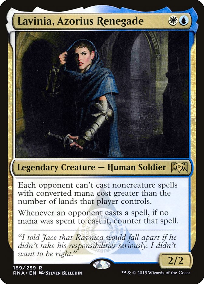 Lavinia, Azorius Renegade [Ravnica Allegiance] | Gate City Games LLC