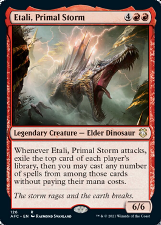 Etali, Primal Storm [Dungeons & Dragons: Adventures in the Forgotten Realms Commander] | Gate City Games LLC