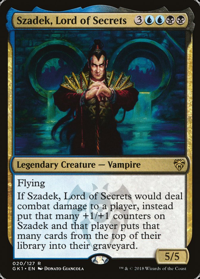 Szadek, Lord of Secrets [Guilds of Ravnica Guild Kit] | Gate City Games LLC
