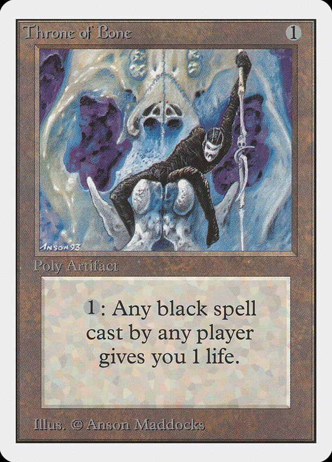 Throne of Bone [Unlimited Edition] | Gate City Games LLC