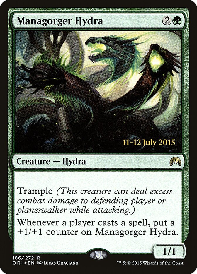 Managorger Hydra [Magic Origins Prerelease Promos] | Gate City Games LLC