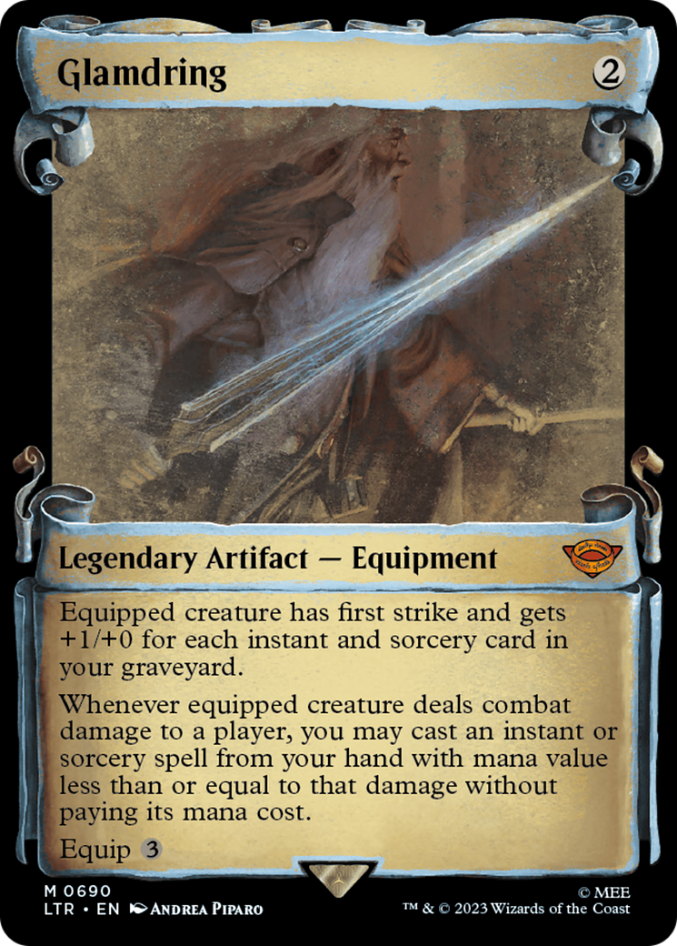 Glamdring [The Lord of the Rings: Tales of Middle-Earth Showcase Scrolls] | Gate City Games LLC