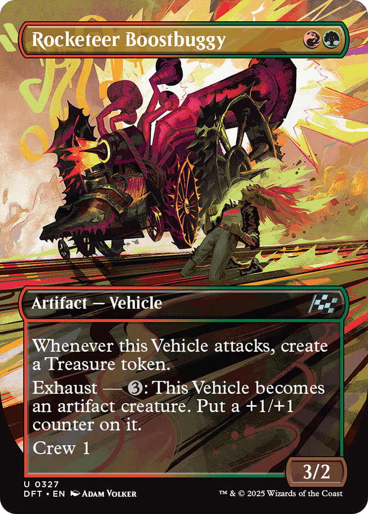 Rocketeer Boostbuggy (Borderless) [Aetherdrift] | Gate City Games LLC