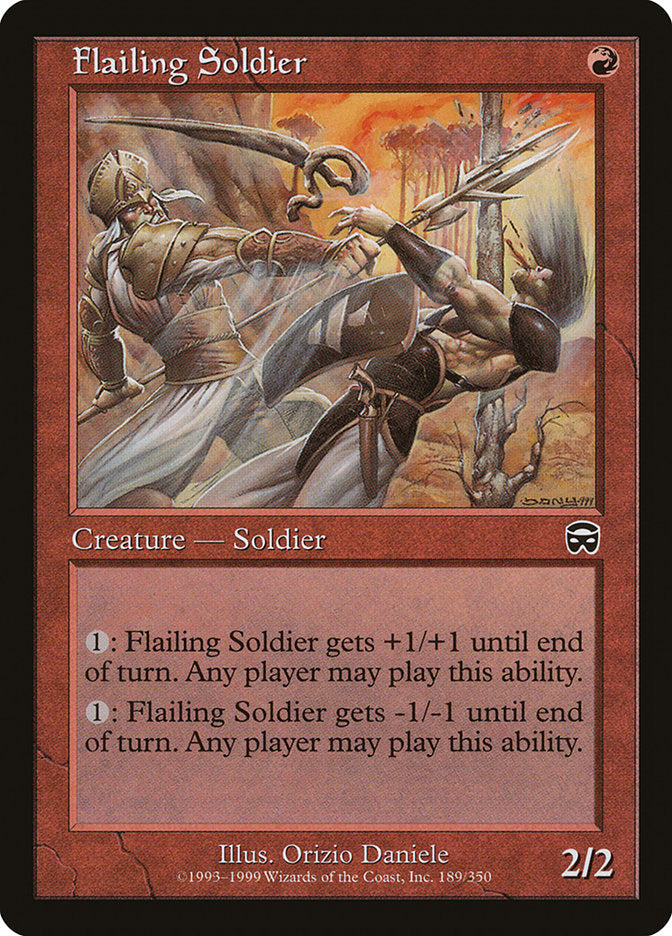 Flailing Soldier [Mercadian Masques] | Gate City Games LLC
