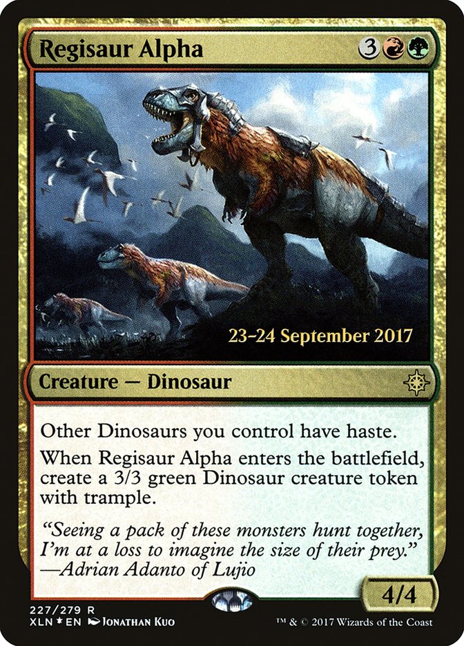 Regisaur Alpha [Ixalan Prerelease Promos] | Gate City Games LLC
