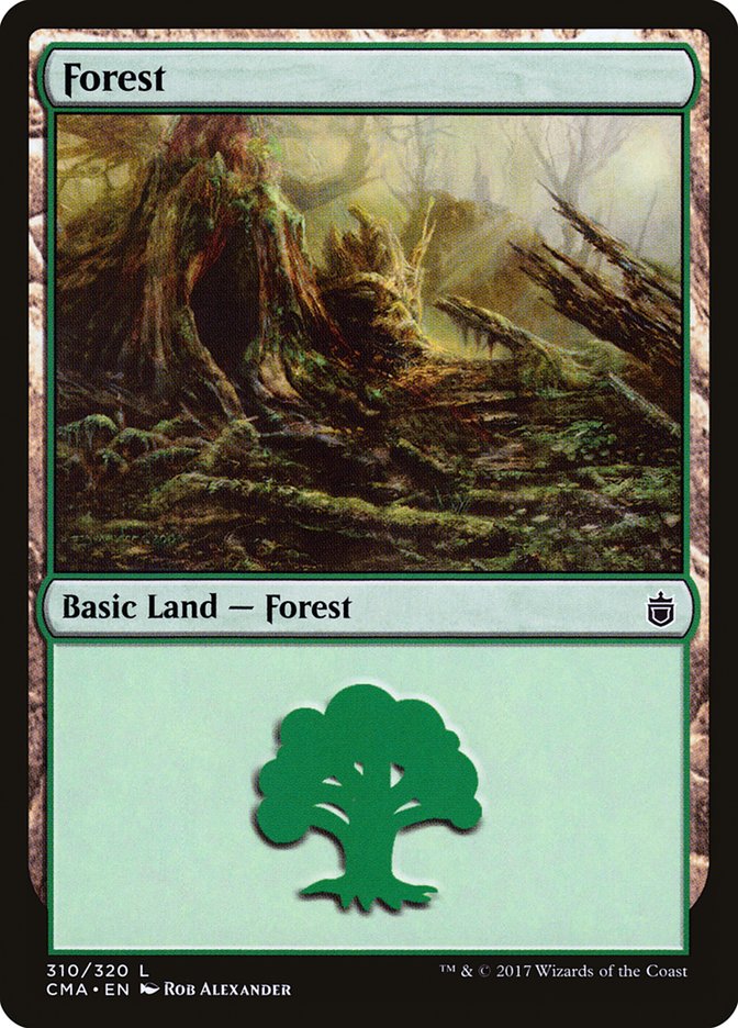 Forest (310) [Commander Anthology] | Gate City Games LLC