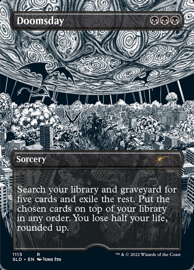 Doomsday (Borderless Etched Foil) [Secret Lair Drop Series] | Gate City Games LLC