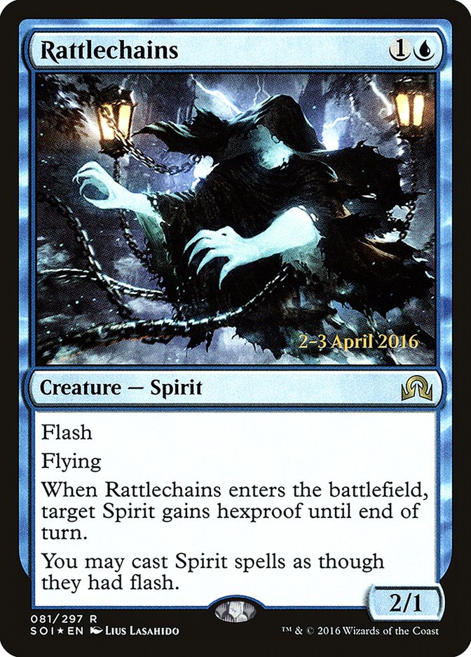 Rattlechains [Shadows over Innistrad Prerelease Promos] | Gate City Games LLC