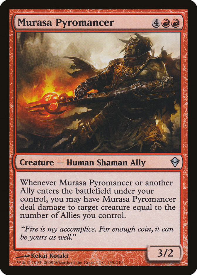 Murasa Pyromancer [Zendikar] | Gate City Games LLC