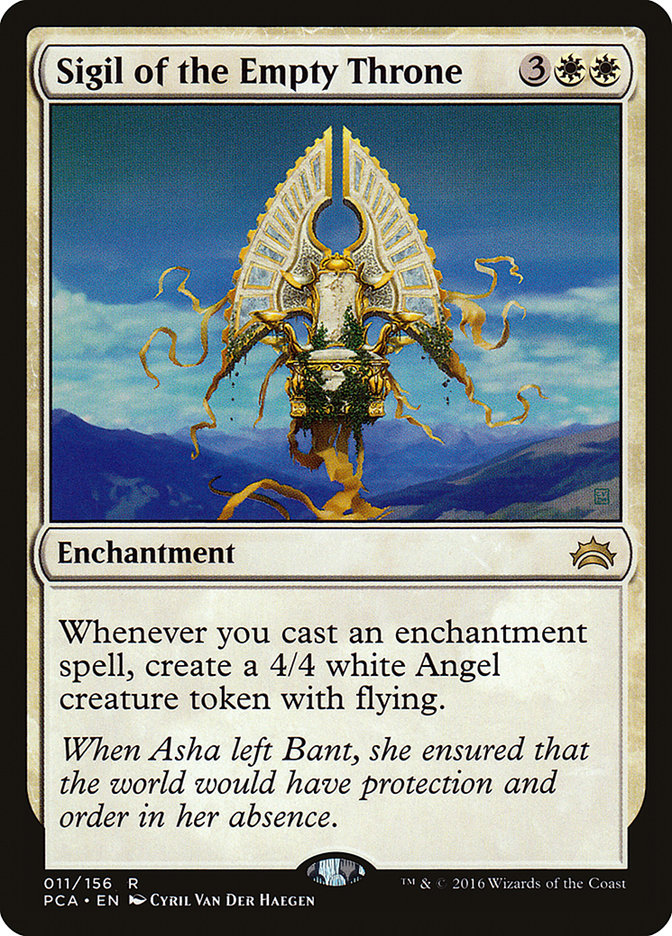 Sigil of the Empty Throne [Planechase Anthology] | Gate City Games LLC