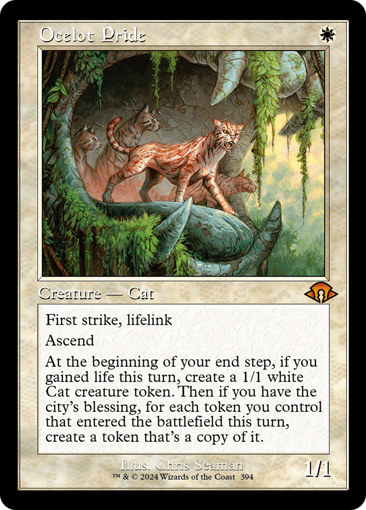 Ocelot Pride (Retro) [Modern Horizons 3] | Gate City Games LLC