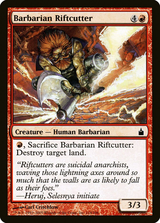 Barbarian Riftcutter [Ravnica: City of Guilds] | Gate City Games LLC