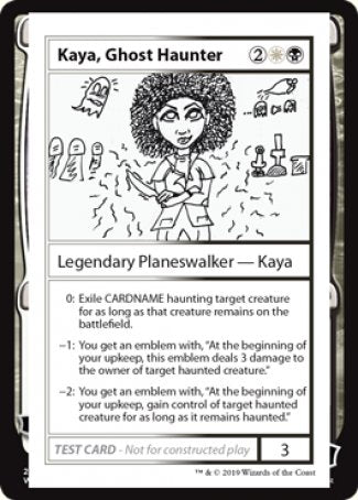 Kaya, Ghost Haunter (2021 Edition) [Mystery Booster Playtest Cards] | Gate City Games LLC