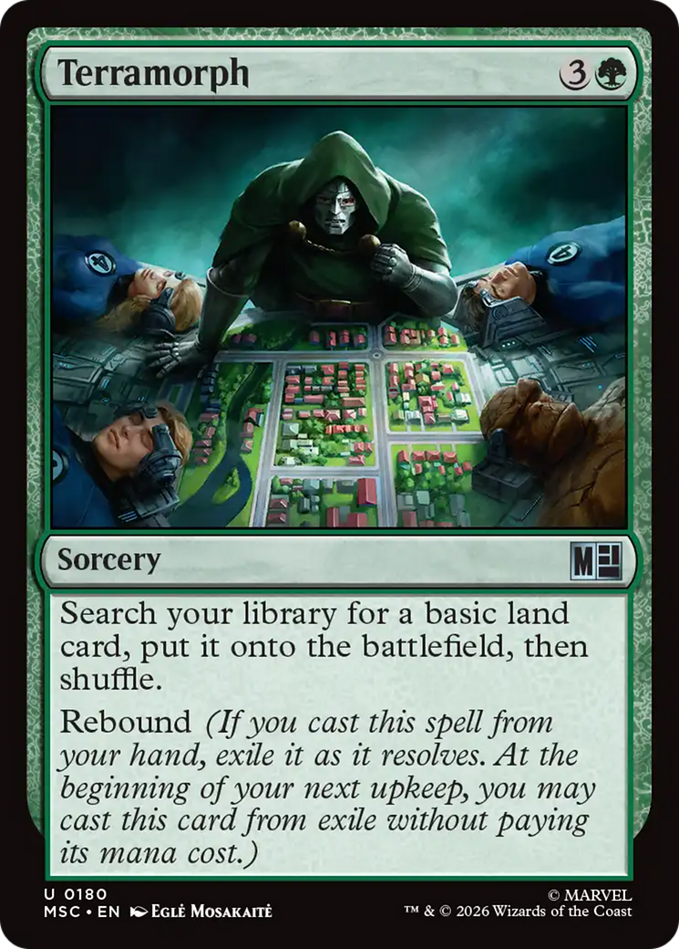 Terramorph (Surge Foil) [Marvel Super Heroes Commander] | Gate City Games LLC