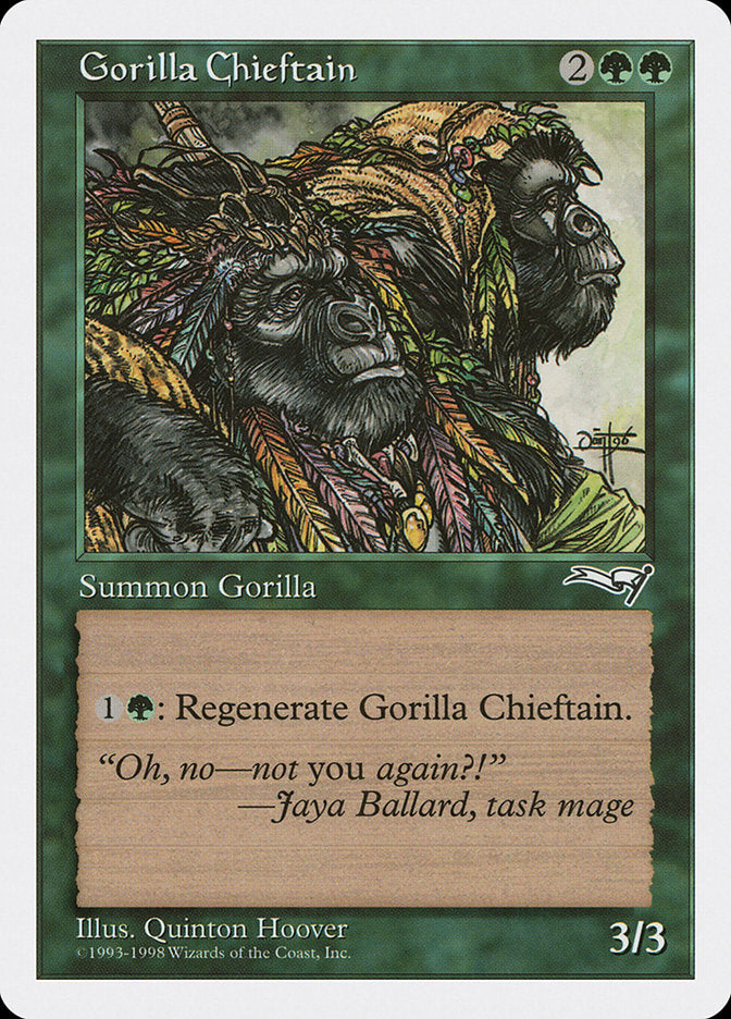 Gorilla Chieftain [Anthologies] | Gate City Games LLC