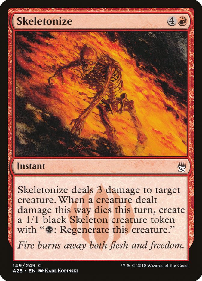 Skeletonize [Masters 25] | Gate City Games LLC