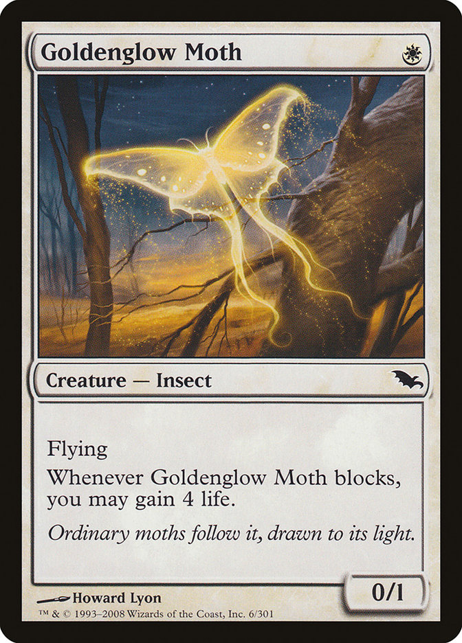 Goldenglow Moth [Shadowmoor] | Gate City Games LLC