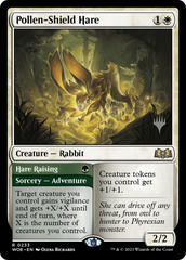 Pollen-Shield Hare // Hare Raising (Promo Pack) [Wilds of Eldraine Promos] | Gate City Games LLC