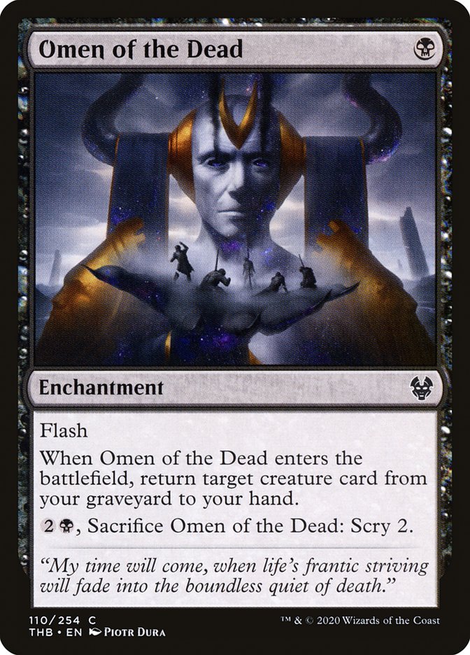 Omen of the Dead [Theros Beyond Death] | Gate City Games LLC