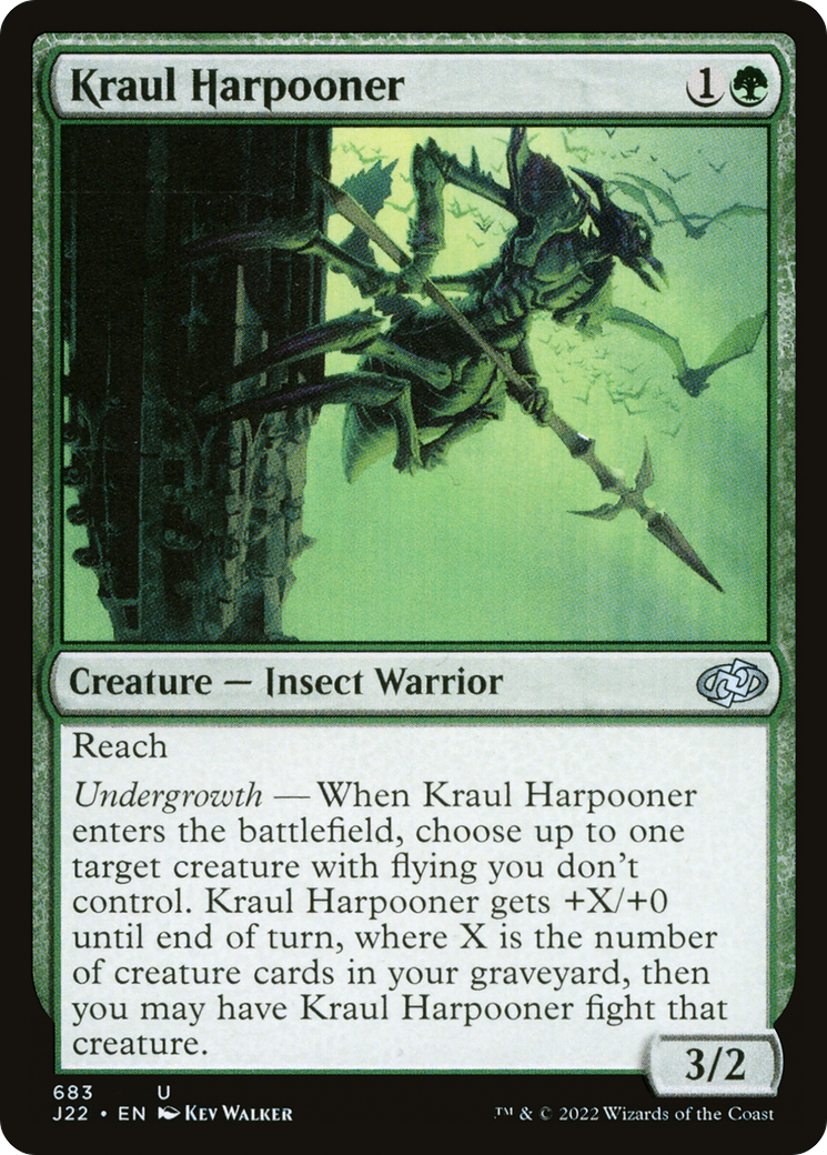 Kraul Harpooner [Jumpstart 2022] | Gate City Games LLC