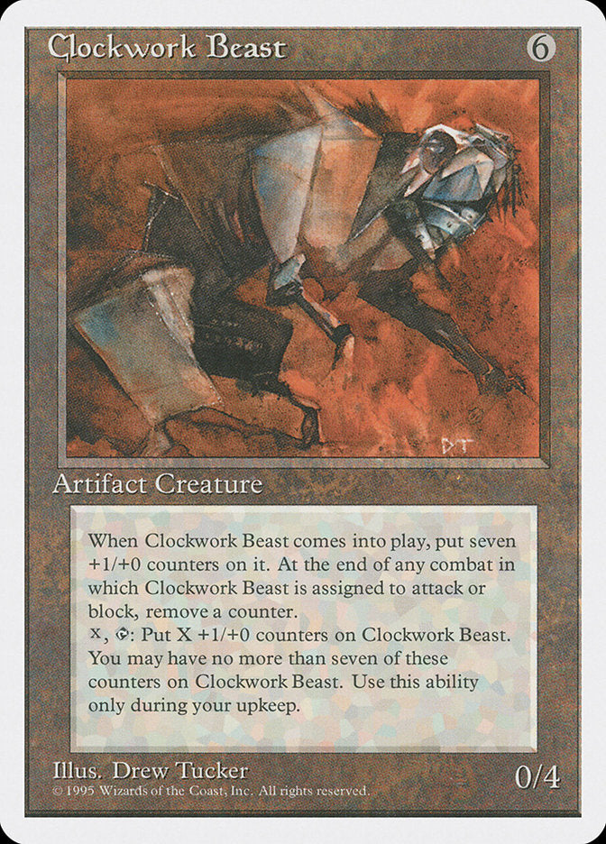 Clockwork Beast [Fourth Edition] | Gate City Games LLC