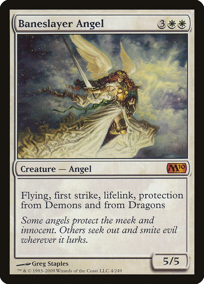 Baneslayer Angel [Magic 2010] | Gate City Games LLC