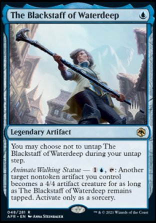 The Blackstaff of Waterdeep (Promo Pack) [Dungeons & Dragons: Adventures in the Forgotten Realms Promos] | Gate City Games LLC
