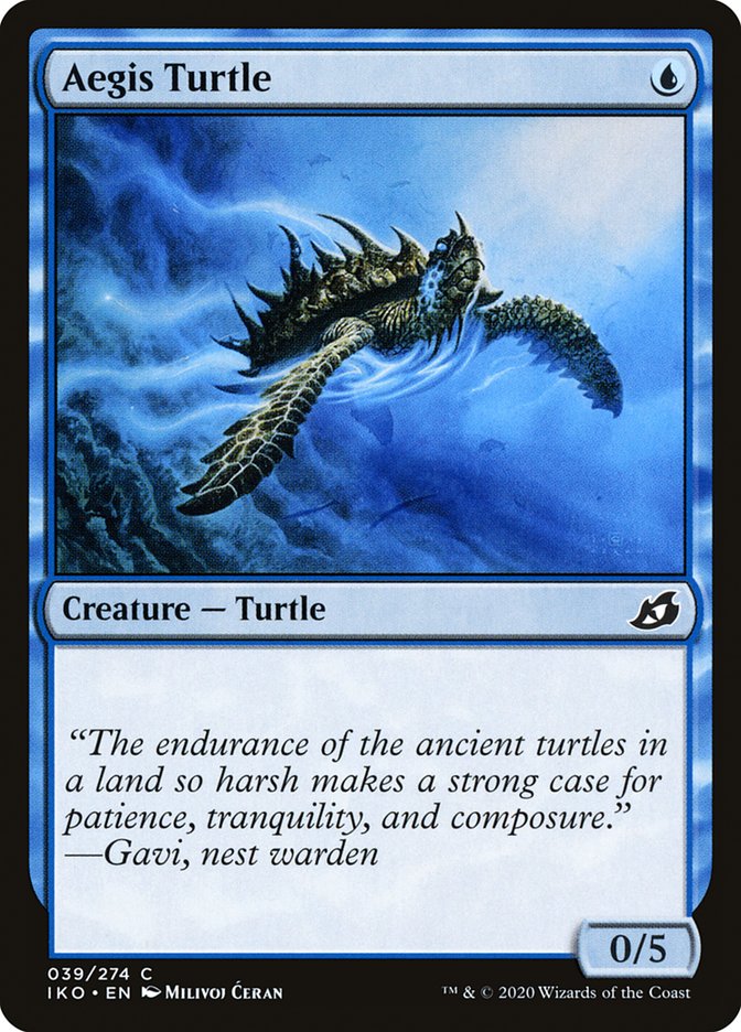 Aegis Turtle [Ikoria: Lair of Behemoths] | Gate City Games LLC