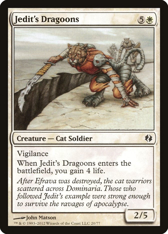 Jedit's Dragoons [Duel Decks: Venser vs. Koth] | Gate City Games LLC