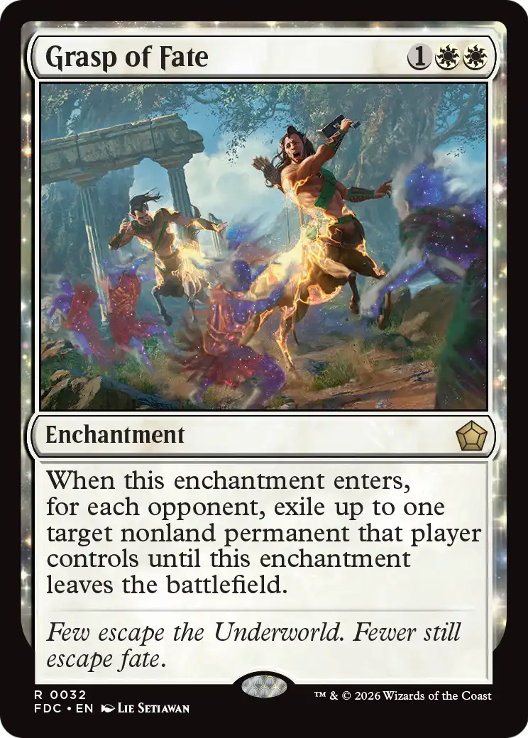 Grasp of Fate [Foundations Commander] | Gate City Games LLC