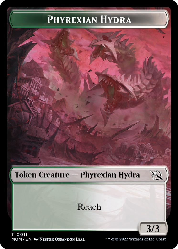 Phyrexian Hydra Token (11) [March of the Machine Tokens] | Gate City Games LLC