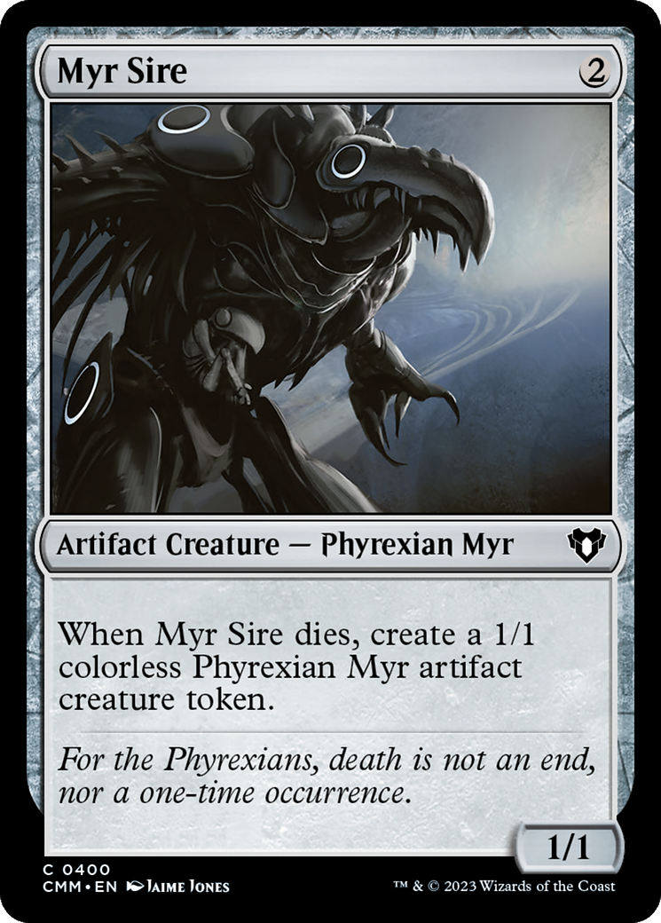 Myr Sire [Commander Masters] | Gate City Games LLC