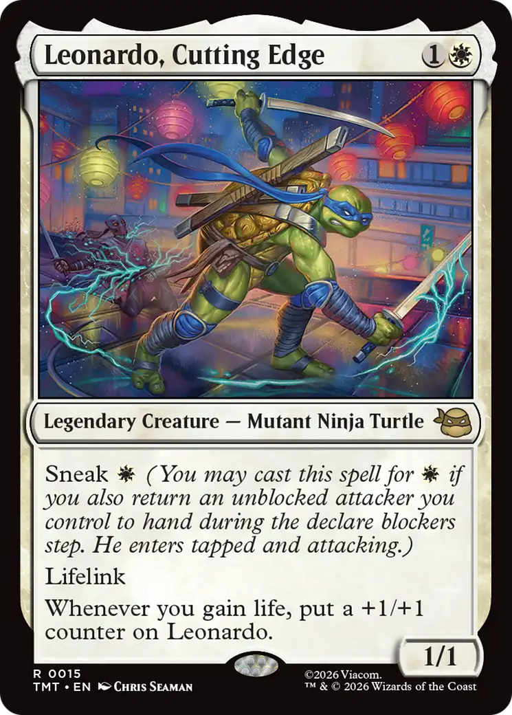 Leonardo, Cutting Edge [Teenage Mutant Ninja Turtles] | Gate City Games LLC