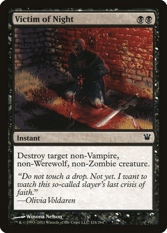 Victim of Night [Innistrad] | Gate City Games LLC