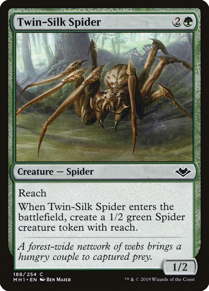 Twin-Silk Spider [Modern Horizons] | Gate City Games LLC