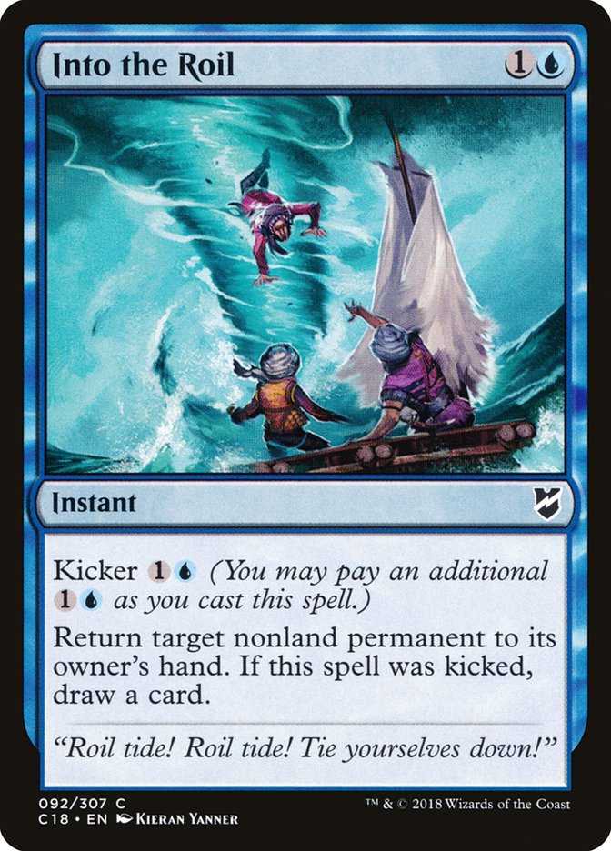 Into the Roil [Commander 2018] | Gate City Games LLC