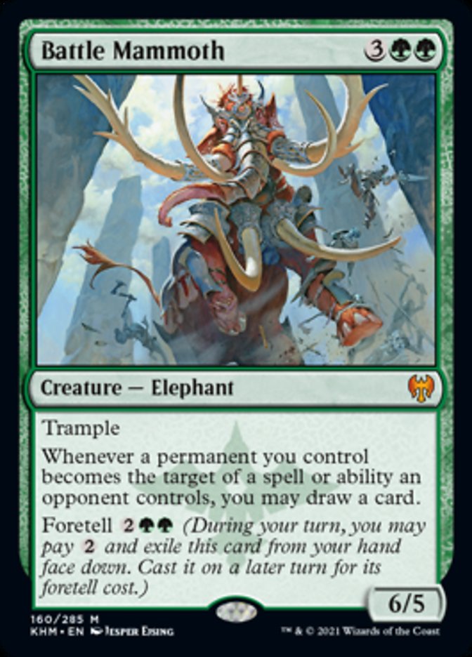 Battle Mammoth [Kaldheim] | Gate City Games LLC