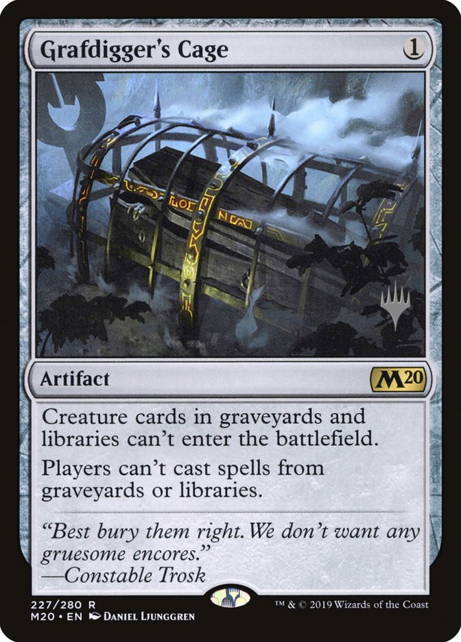 Grafdigger's Cage (Promo Pack) [Core Set 2020 Promos] | Gate City Games LLC