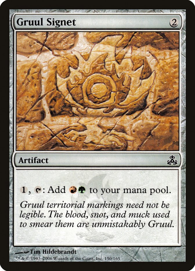 Gruul Signet [Guildpact] | Gate City Games LLC