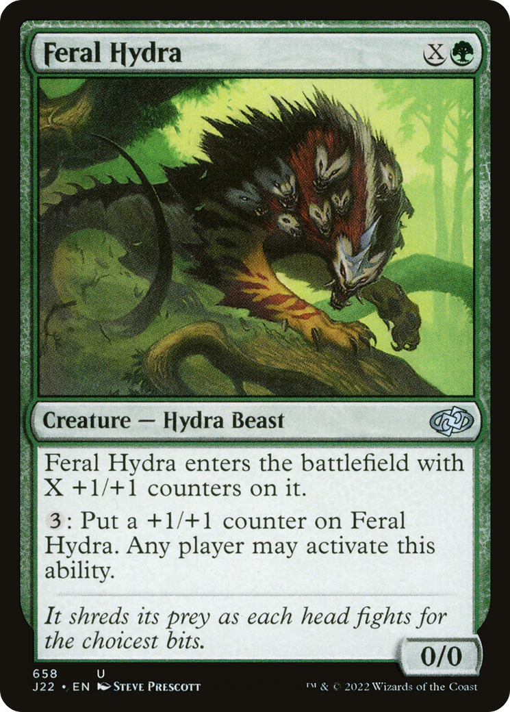 Feral Hydra [Jumpstart 2022] | Gate City Games LLC