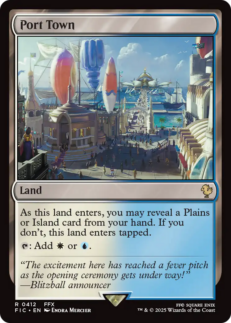 Port Town [FINAL FANTASY Commander] | Gate City Games LLC